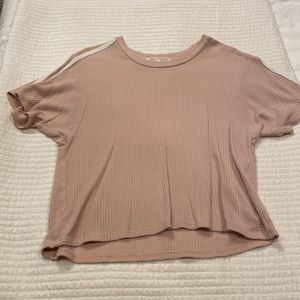 Cropped Joah Brown Top